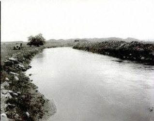 North Poudre irrigation ditch 1929