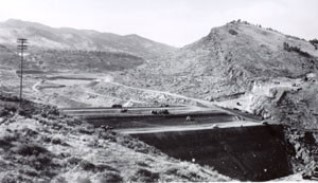 Spring Canyon Dam 1947