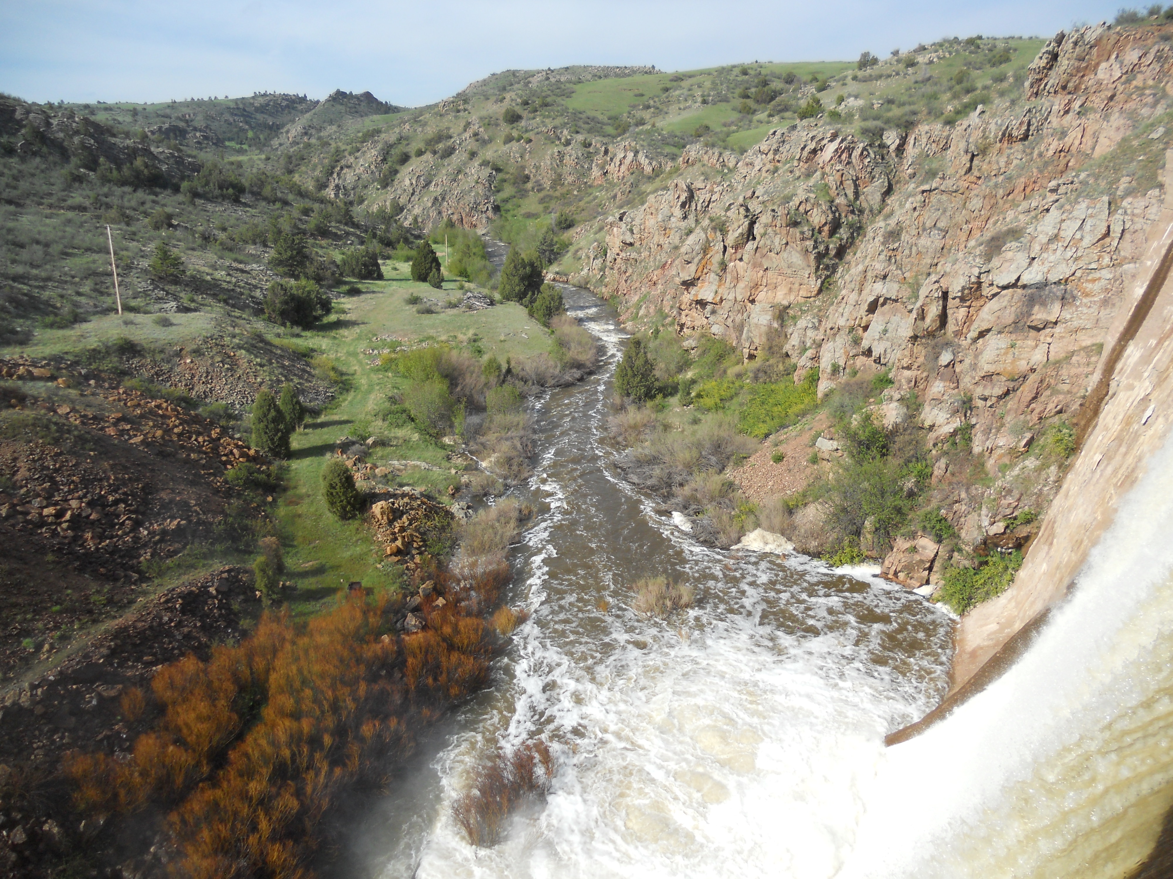 North Fork Poudre River below Halligan dam